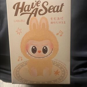 Labubu 'Have A Seat' - new in the box - BABA